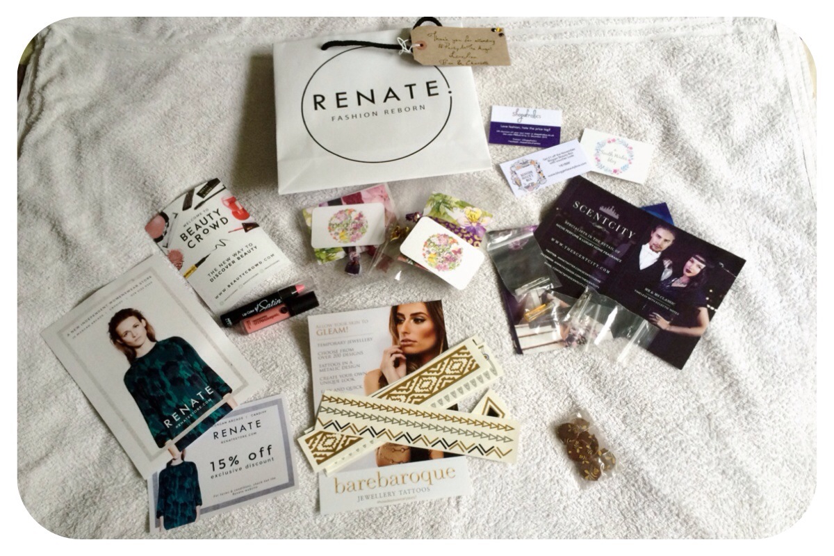 #PartyAtTheAngel Goodie Bag