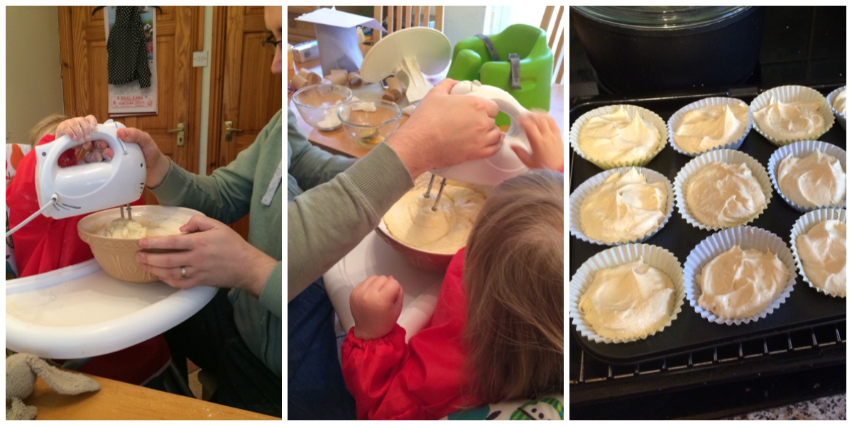 Cake baking a la Bake Off