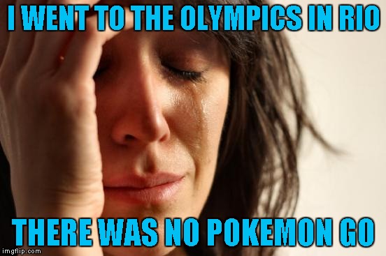 No Pokemon Go in Rio!