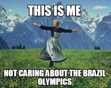 Olympics Don't Care