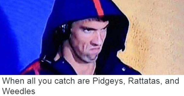 Phelps Rio 2016 Pokemon Meme