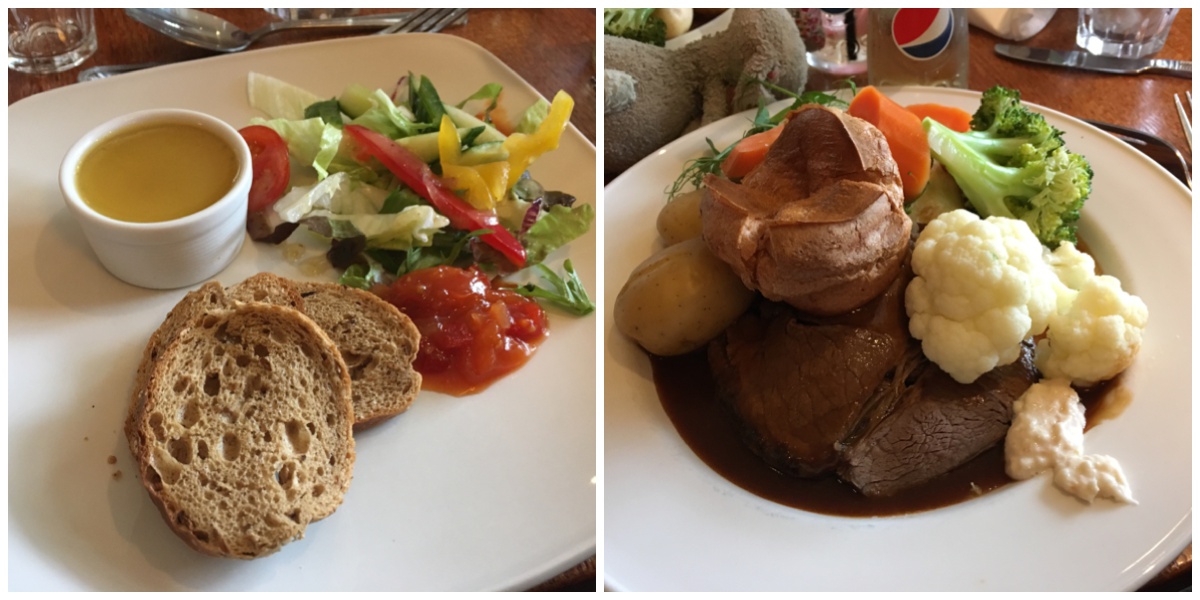 Food at the Royal Oak