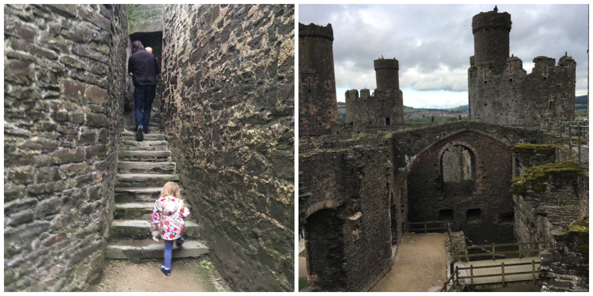 Exploring Conwy Castle