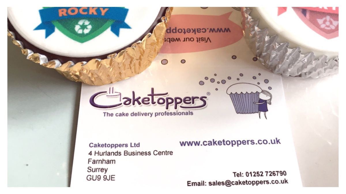 Cake toppers Business Card