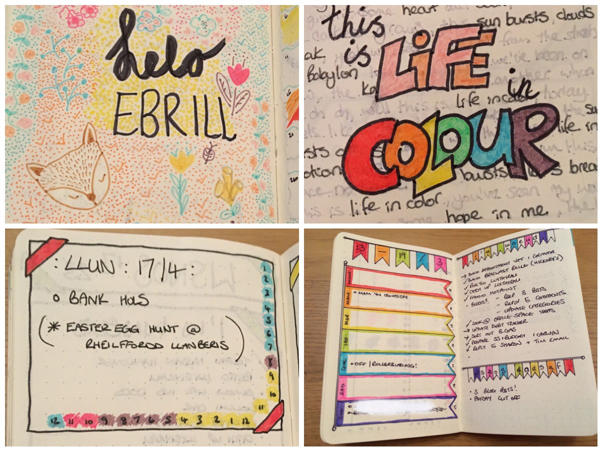 April Bullet Journal