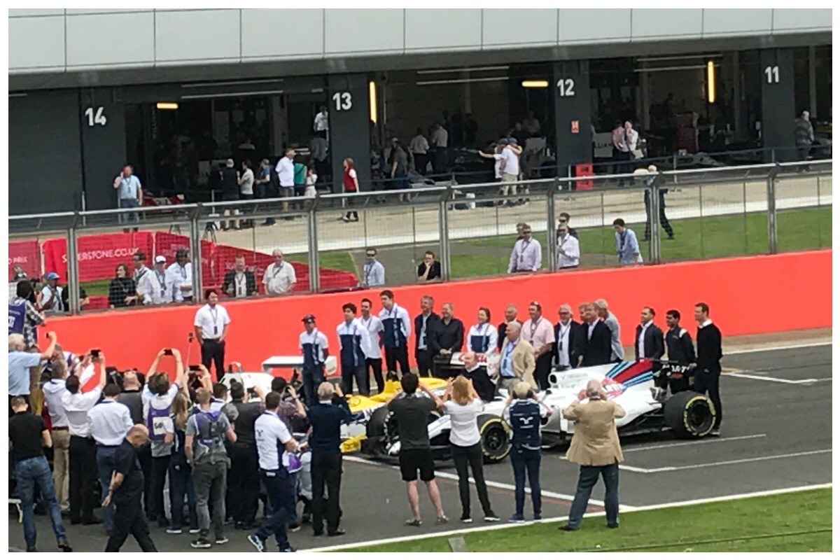 Williams40 at Silverstone