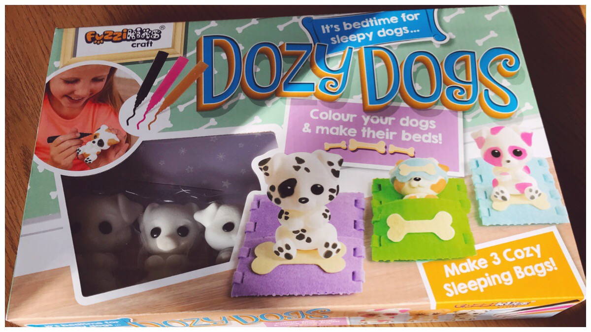 Fuzzikins Crafts Dozy Dogs package