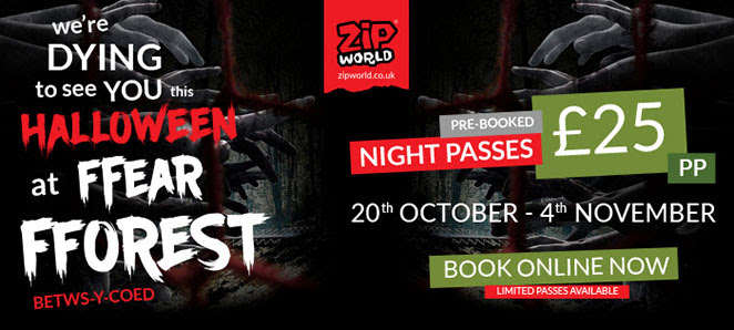 Ffear Fforest at Zipworld