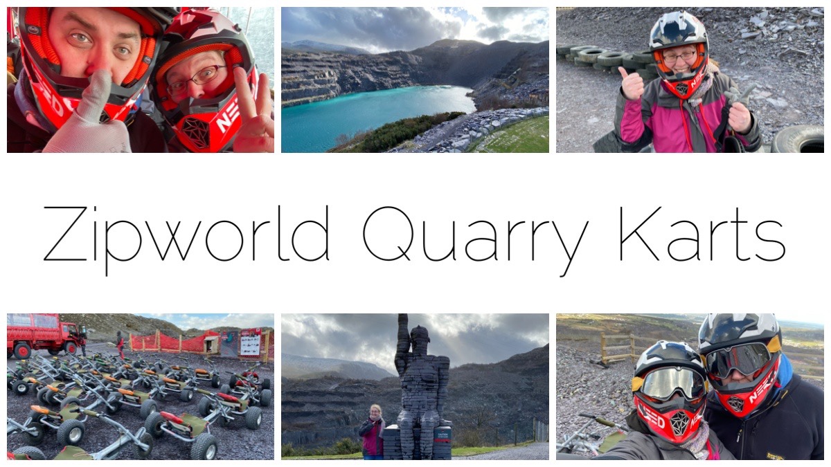 #Ad – Zipworld Quarry Karts