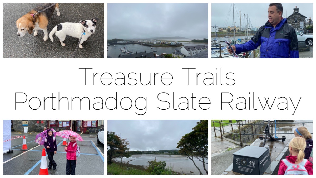 #Ad – Porthmadog Slate Railway Walk with Treasure Trails