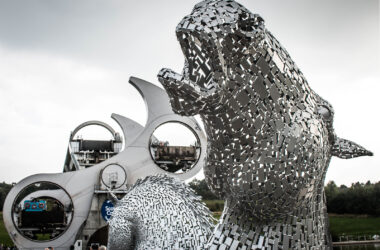 Falkirk Wheel & Kelpies
