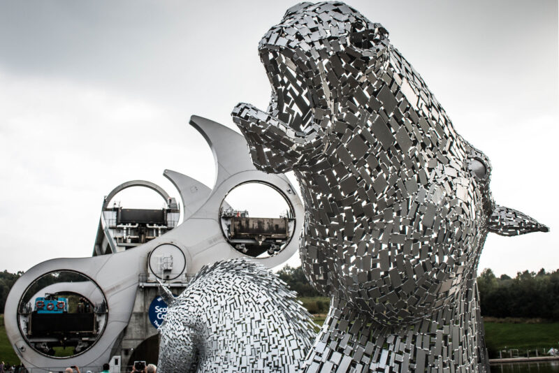 Falkirk Wheel & Kelpies