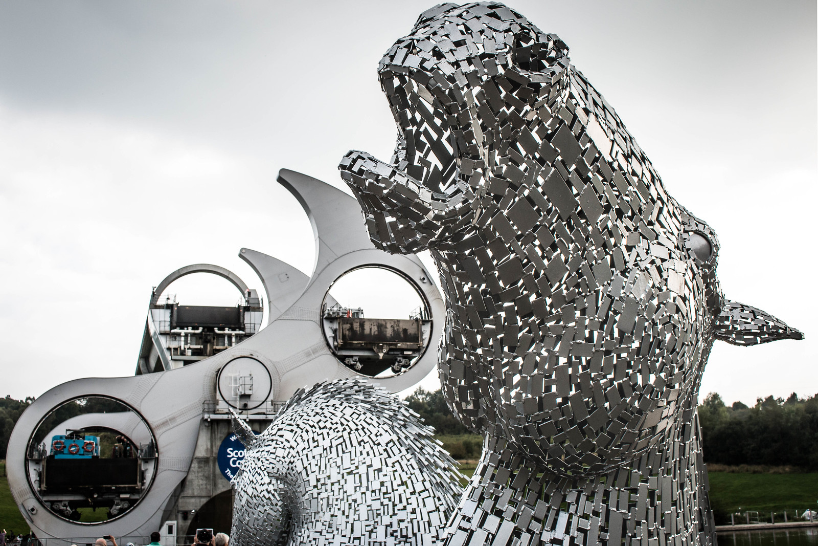 Falkirk Wheel & Kelpies