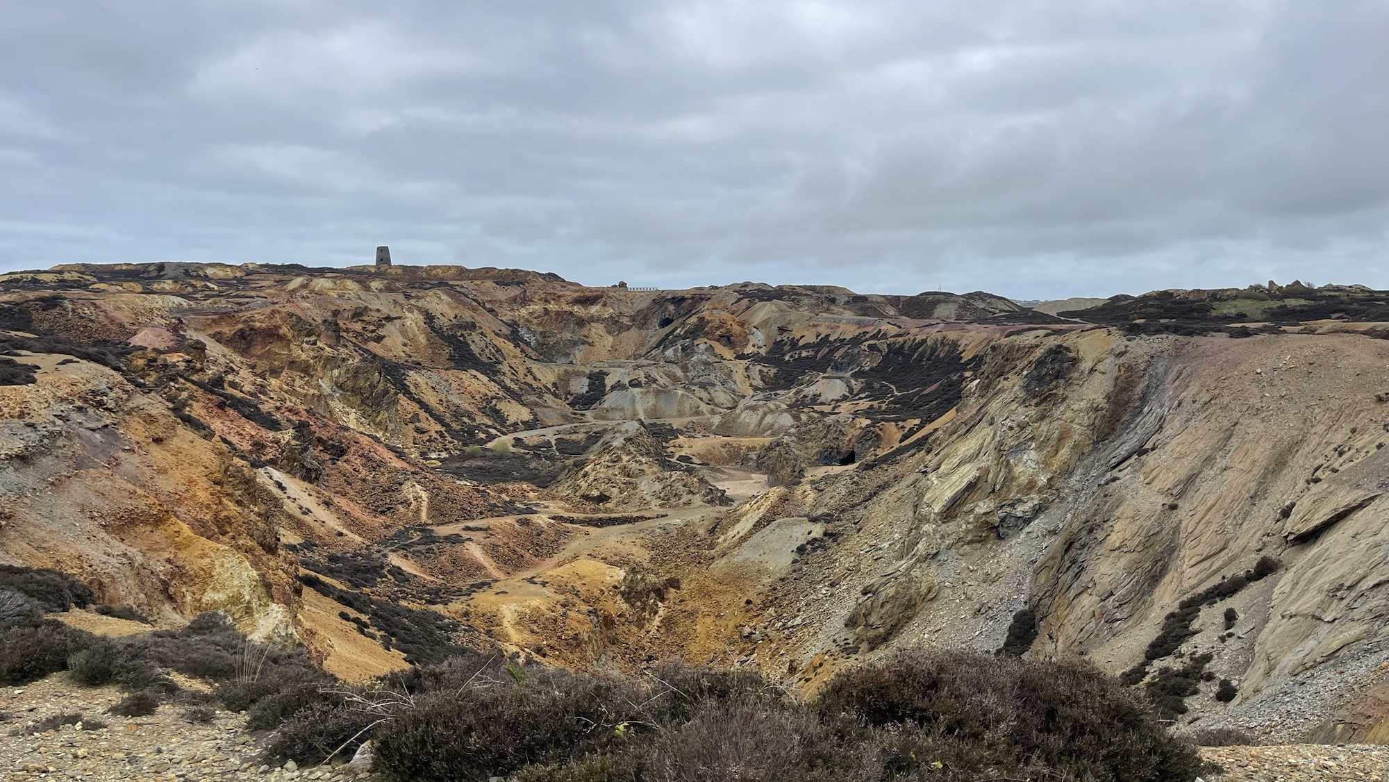 Mynydd Parys on Anglesey