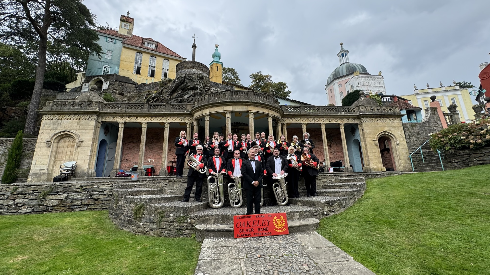 Oakeley Band at Portmeirion