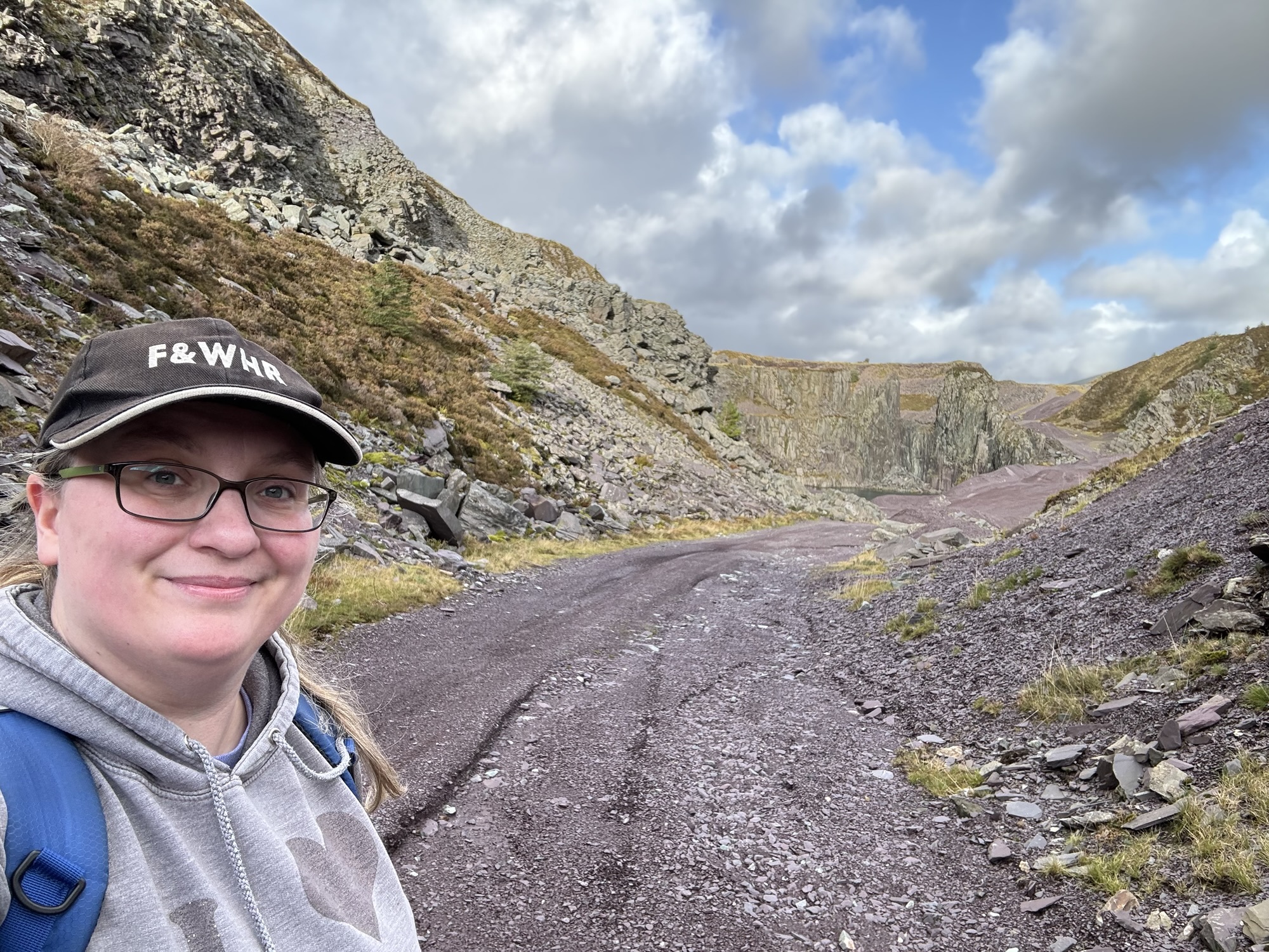 Selfie at Alexandria Quarry