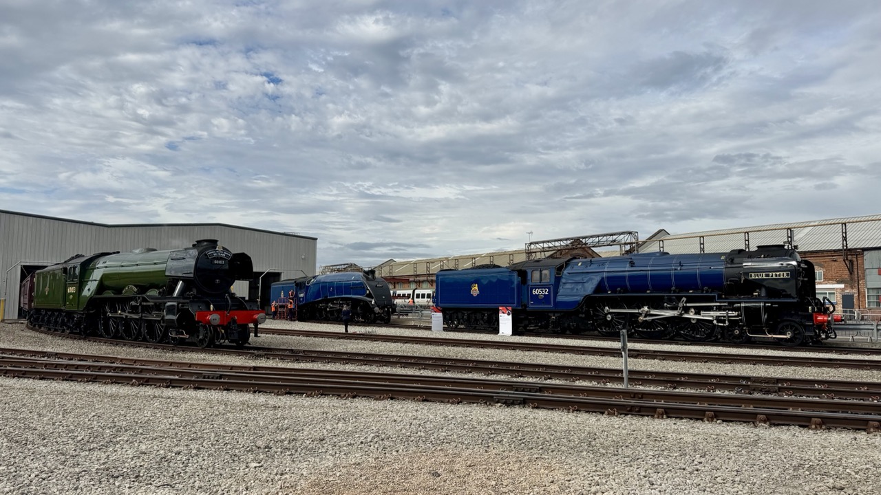 Flying Scotsman, Blue Peter and Sir Nigel Gresley